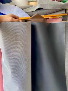 SYNTHETIC TAIWAN LEATHER 140cm x 90cm FOR MOTORCYCLE CAR SEAT ROOFING/ Continues Cut