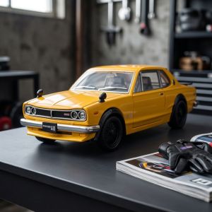 Mô Hình Hợp Kim Xe Siêu Sang Nissan GTR Thần Chiến Đông Á