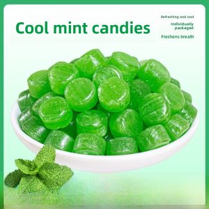 Mint Cooling Hard Candy Fresh Breath Snack Retro Office Commercial Kiss Flavor Leisure Packaged NABISSA Chinese Brand