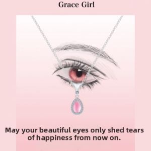 Grace Girl | Ruperts Tear Luxury Silver Necklace Female