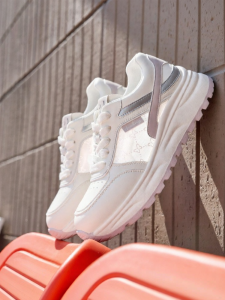 Josiny | Breathable Lightweight Soft and Thick Sole Casual White Shoes