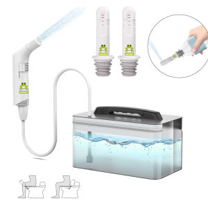 Vòi Xịt Vệ Sinh Cá Nhân Di Động Wower 2.3L Vòi Xịt Vệ Sinh Cá Nhân Sạc Lại Được Dùng Cho Vệ Sinh Cá Nhân Du Lịch Và Cắm Trại Màu Đen/trắng