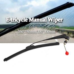 Universal Electric Tricycle Manual Hand Operated Windshield Wiper Kit