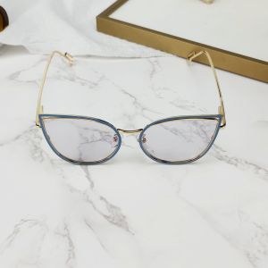 Kacamata Fashion Kaca Optik: Photocromic Anti Blueray Radiasi Minus Wanita Cat Eye