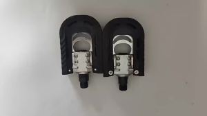 A Pair of Aluminum Alloy Pedals for Bicycles and Electric Vehicles - Foldable Pedals for Bicycles Aluminum Alloy Folding Pedal