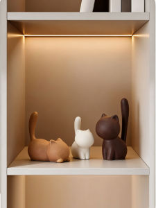 MEIWEISI | Luxurious Vintage Cat Decorative Figurines