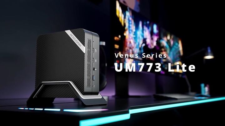 MINISFORUM UM773 Lite Mini PC 8 Cores 16 Threads AMD Ryzen 7 7