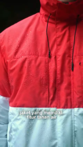 Larisko Jaket Windbreaker Satu Nusa Gratis Sablon Logo/Nama