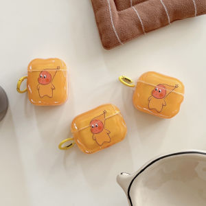 Cute Star Alien Design Noise Reduction Version AirPods pro 3 Case Korean Style Soft Shell Compatible with Apple AirPods