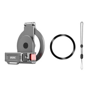 Metal Teleprompter Holder for DJI Osmo Pocket 3 Camera Magnetic Braket With Cold Shoe Compatible Adapter Pocket 3 Accessories