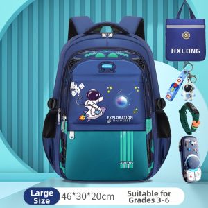 Ergonomic Lightweight Waterproof Boys School Backpack