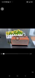 Gloricon Portable USB Wooden Bluetooth Speaker