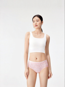 Purcotton | Antibacterial Cotton High Waist Lovely Panties