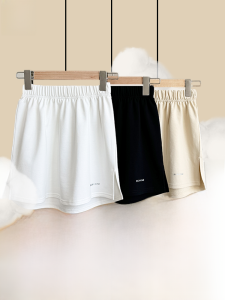 Miiow | Womens Base Layer Sharkskin Pants High Waist Short Skirt Cover Up Fake Hem Bottoming Tulle Curtain Casual Street Style