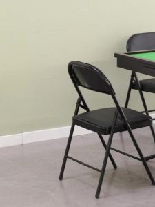 Portable Mahjong Table Desk Mahjong Table Wood Foldable For Fun Foldable Mahjong Table Portable Table Simple Manual Chess and Card Table Small Size without Floor Space 麻将桌