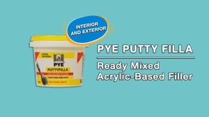 PYE PUTTYFILLA CELLULOSE FILLER