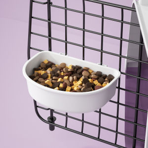 Hanging Pet Bowl for Crates/Airline Carriers: AntiSpill Feeding Bowl for Cats Dogs Birds Suspended Pet Food Water Dish Supplies
