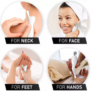 Fish Shape Gua Sha Massage Tool Stainless Steel Scraper Body/Facial Massager Face Lifting Anti-Aging Skin Tightening Guasha For Face