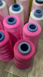 Set = 3 ống chỉ tơ - chỉ tơ vắt sổ các màu 150d tex 18 cuộn 5000m chỉ tơ dai chắc bền đẹp