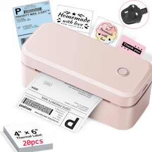 Marklife | Marklife X4 Máy In Nhiệt Bluetooth Nhãn Vận Chuyển Inkless 4x6inch Cho Văn Phòng Điện Thoại Máy Tính Kết Nối Không Dây Hỗ Trợ Tự Dính