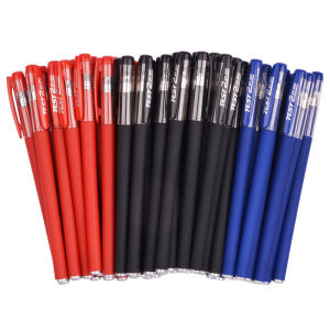 Ready Stock 3 Pens And 20 Ink Refills 0.5 mm Gel Pens Set School Office Supplies Sign Pen Ballpen Stationery