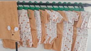 53 Pcs Paket Perlengkapan Bayi Baru lahir 0-3 Bulan Seri Warna Coksu Lengkap Plus Handuk & perlak