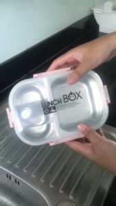 RRS กล่องข้าว 1000 ml (ภายในสแตนเลส304) #1238