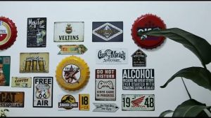 READY STOCK 20X30CM (Listing 2) Design Retro Vintage Quote Rules Wall Deco Art Metal Tin Signs for Bars Cafe Home Art
