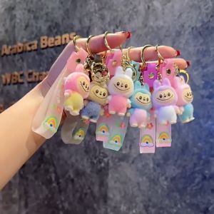KEYCHAIN LABUBU BULU JUMPSUIT TERBARU GANTUNGAN KUNCI RUMAH KEYCHAIN MOTOR KEYCHAIN MOBIL GANTUNGAN TAS