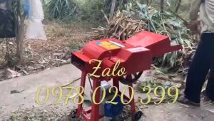 Máy băm rơm rạ trồng nấm hoặc ủ phân vi sinh