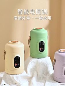 New Multifunctional Rice Cooker Portable Small Travel Electric Kettle Household Electric Cooker Hot Pot 110V US/220V EU Plug