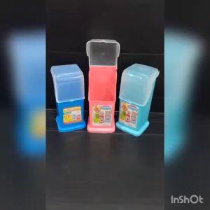 ช็อนที่ใส่ช้อน ช็อนที่วางช้อน ที่เก็บช้อน ทรงตั้ง มีฝาเปิดปิด มีช่องแบ่ง มีรูระบายน้ำ