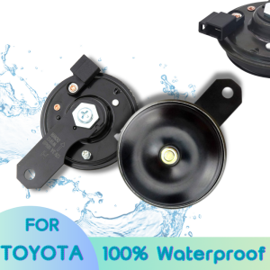 Waterproof Super loud 12V 2PCS 105dB Disc Car Horn For Toyota Corolla RAV4 Crown Camry Levine Reiz 2019