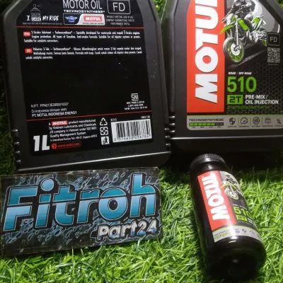OLI SAMPING RACING KEMASAN 100ml MOTUL 510 2T ORIGINAL 100% UNIVERSAL 2T