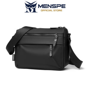 MENSPE Mens Shoulder Bag Fashion Messenger Bag Travel Bag Business Bag Large Capacity Cross Body Bag Waterproof Lightweight Casual Bag Leisure Sport Street Bag for College Student