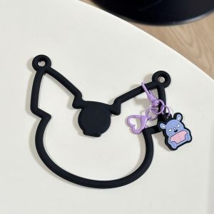 Sanrio | Sanrio Cute Hello Kitty Kuromi My Melody Style Mobile Phone Lanyard Soft Tape Gasket Silicone Small Anime For All Smartphones