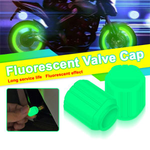 Luminous Car Motorcycle Bicycle Tyre Air Cap Stem Valve Wheel Tire Cap Penutup Tube Angin Penutup Injap Tayar bercahaya