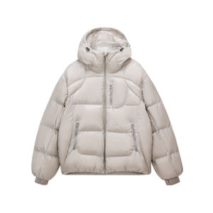 FPA | High FP 95 White Duck Down Transparent Shimmer Hooded Down Jacket