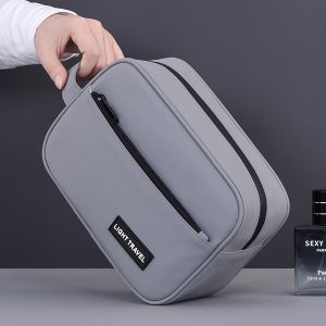 Large Capacity Cosmetic Bag for Men Women Beauty Wash Pouch Waterproof Portable Travel Necessaire Makeup Organizer