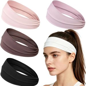 Fashionable anti-slip sports headband for men and women suitable for summer running sweat-absorbing cloud-soft high-elastic