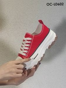 OCTAVIA Sepatu Sneakers Casual Highsole Canvas Wanita #OC-LD602