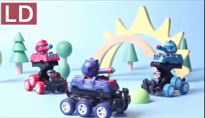 CoolToy Mobil Offroad Premium Militer Tank Inertia Monster Zap With 6 Roda Militer Tank + 2 Peluru SUPER PREMIUM