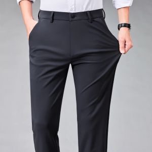 TUCANO | Elastic Straight Leg Dress Pants For Men