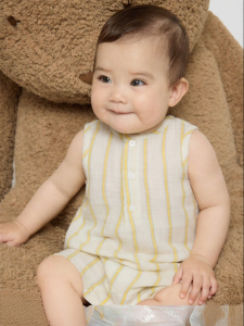 Gap | Cotton Printed Vest-style Romper