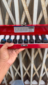 1/2″ Bộ tuýp 8pcs H5-H19 đen mũi lục giác 4418MP Kingtony