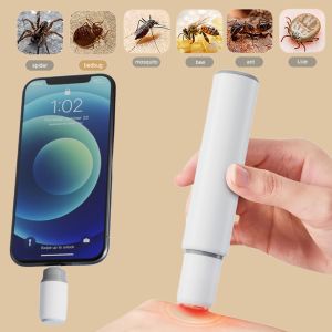 Electronic Mosquito Bite Pen Chemical-Free Mosquito Insect Relieve Itching Pen Potable Anti-itch Pen for Outdoor Camping Travel