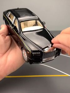1:32 Diecast Rolls Royce Phantom Diecast Miniatur Mobil Pajangan Meja Rumah