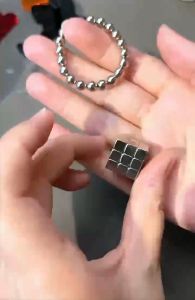 Magic Cube Magnet Nail Manicure Cat Eye 美甲魔方磁铁棋盘格猫眼专业美甲工具 (27PCS)