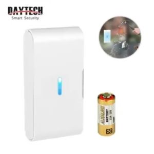 Local fast shipping Daytech/Chunhee Vibration Sensor Detector 433Mhz Glass Break Alarm Anti-theft Anti-earthquake Can Work with daytech/chunhee Alarm System VA02（with free battery）