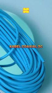 KITANI - Coaxial 3C+Plug -  20 Meter - Kabel Antena TV